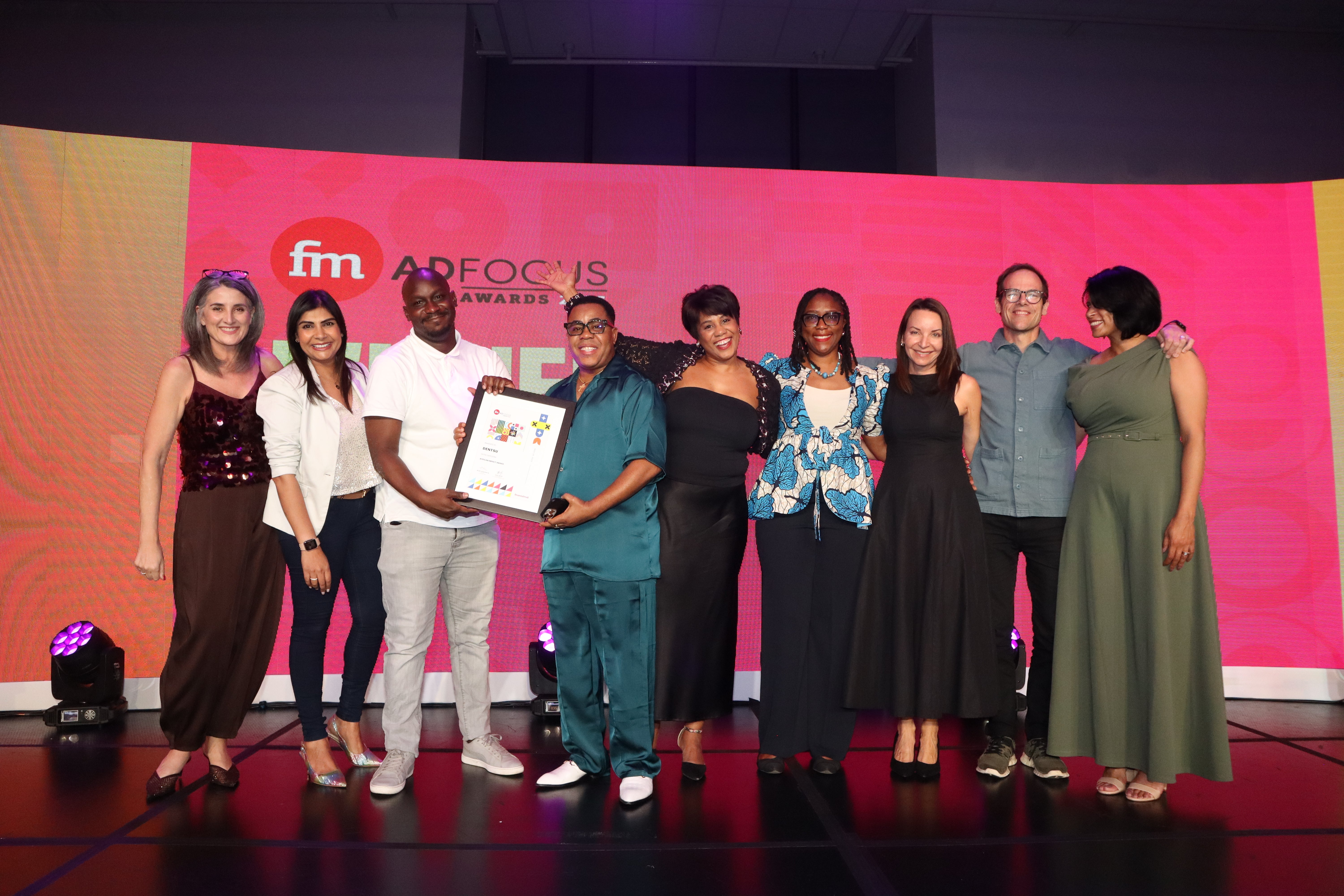 The dentsu Africa team.